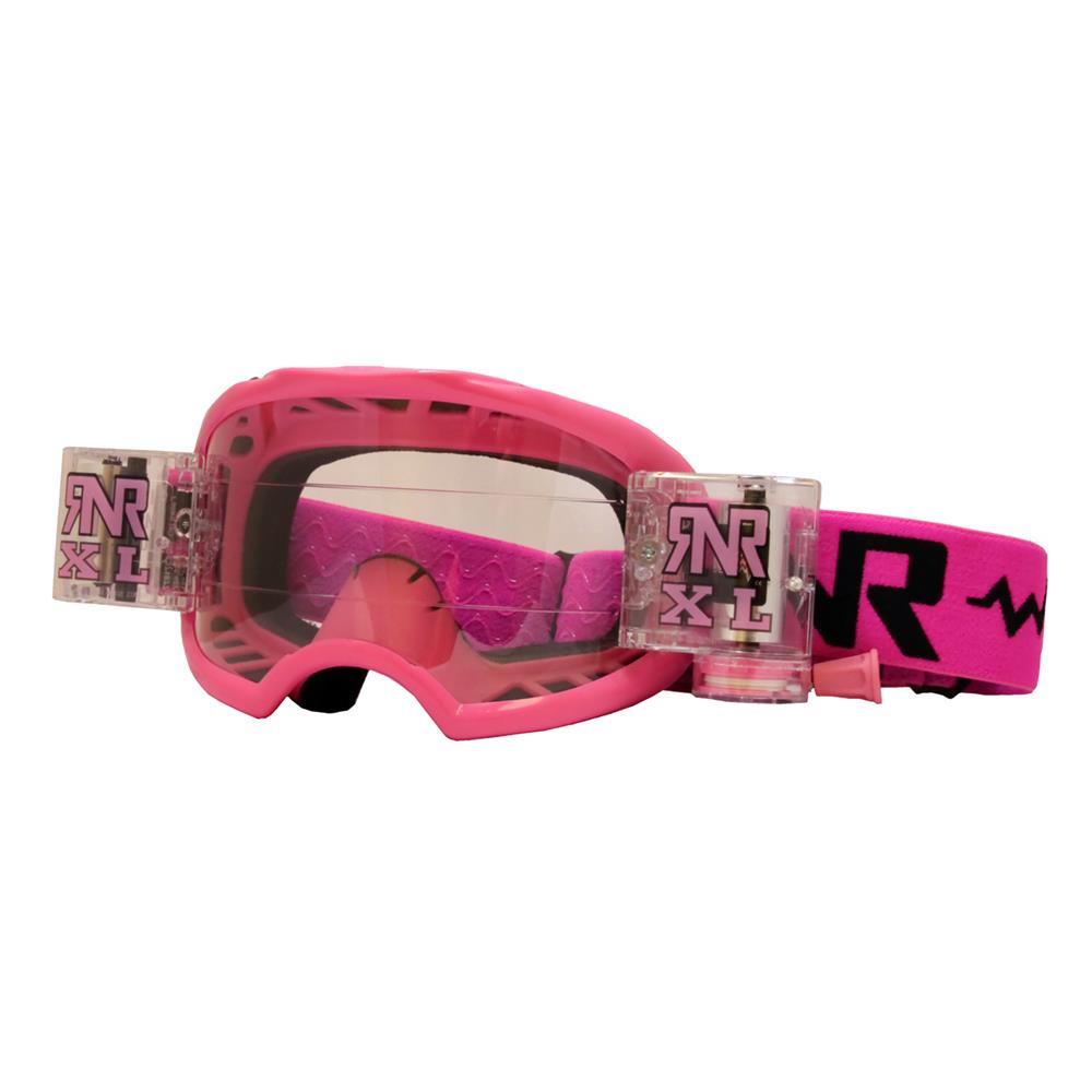 RNR Rip N Roll XL Colossus Roll Off Pink Goggles